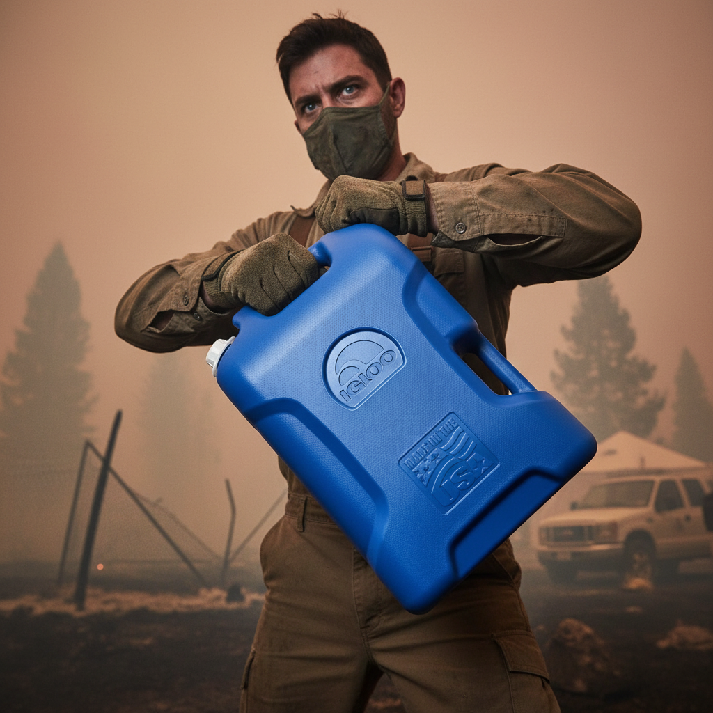 Igloo 6-Gallon Blue Water Storage Container – 2-Pack