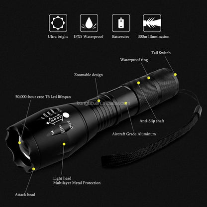 Tactical LED Flashlight