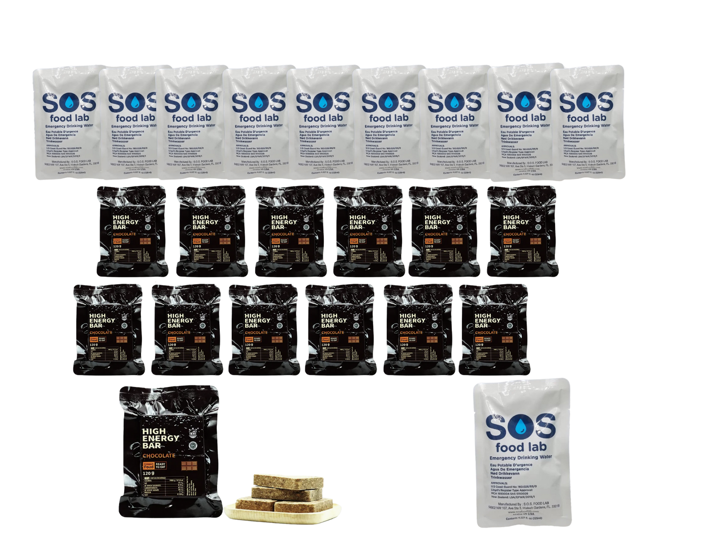 Essential Food & Water Upgrade Bundle — Extra Person Survival Supplies