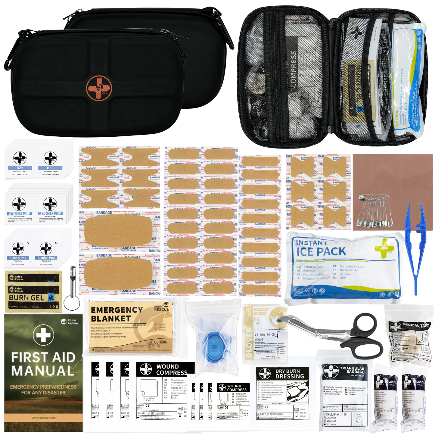 Essential Starter Kit — 72-Hour Disaster Preparedness Starter Kit for One Person