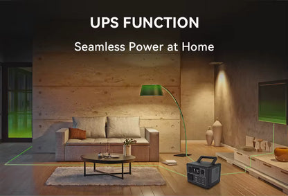 Outpost Solar Power Kit – CP600 600W Power Station + 200W Solar Panel