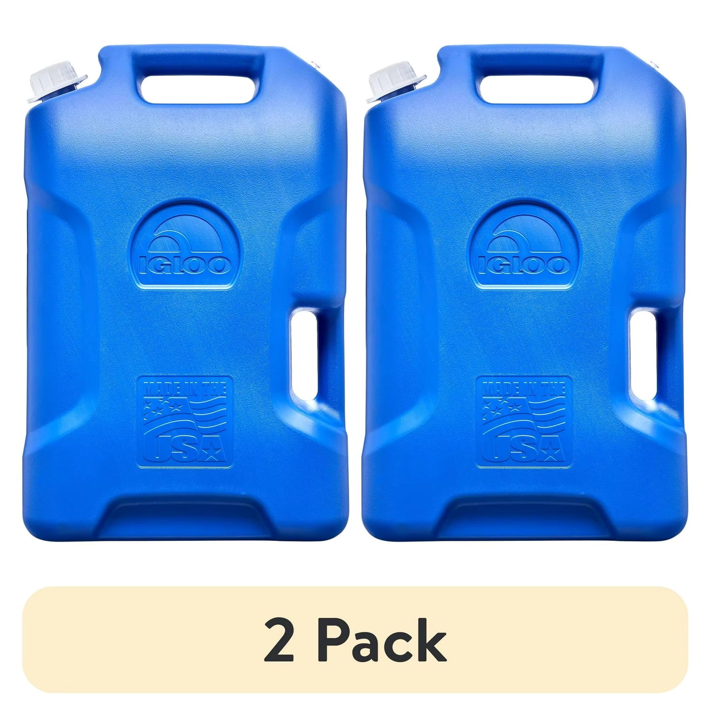 Igloo 6-Gallon Blue Water Storage Container – 2-Pack